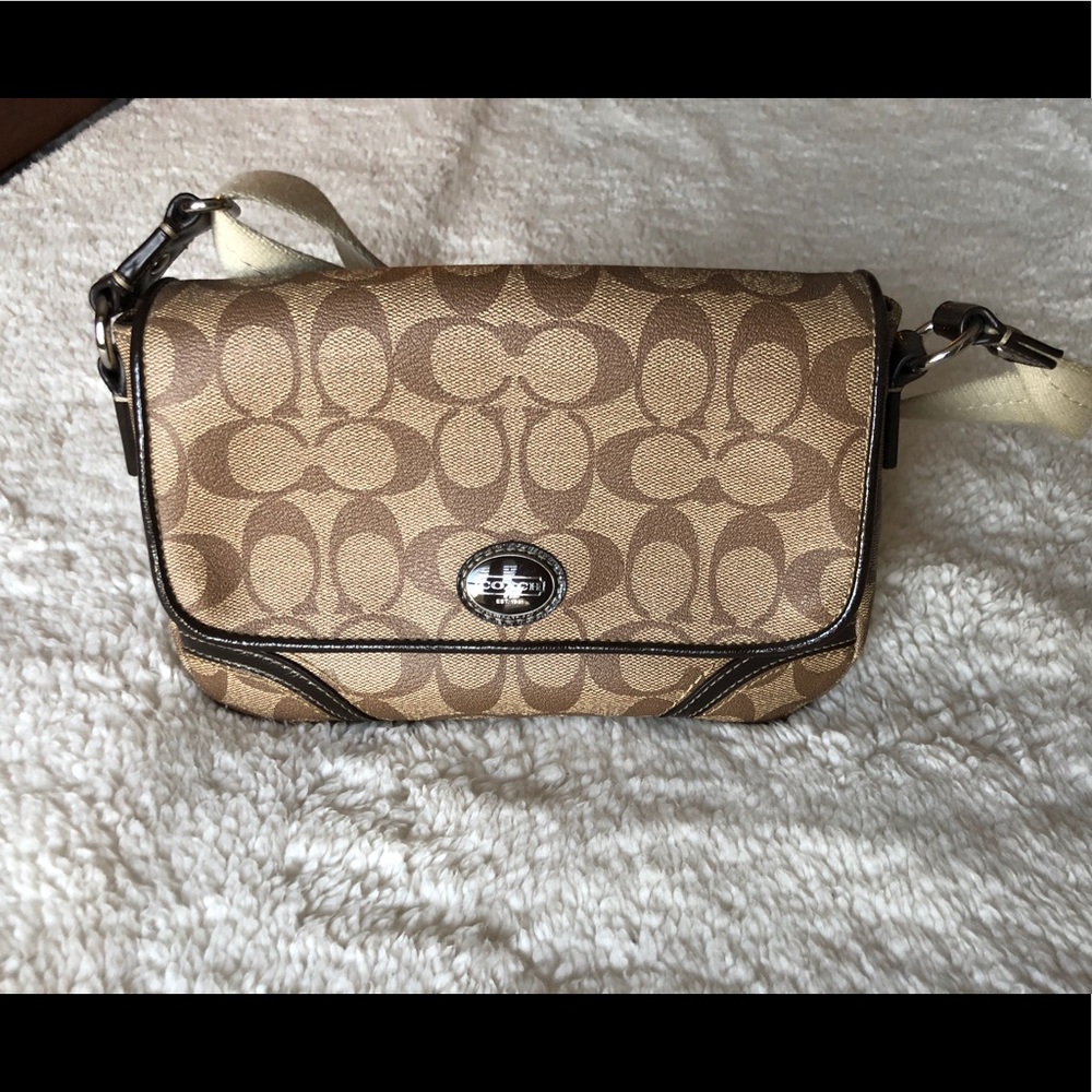 Coach cross-body purse